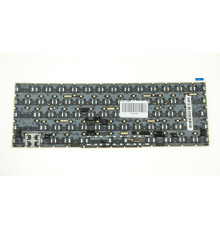 Клавіатура для ноутбука APPLE (MacBook Pro: A1990 (2018), A1989 (2018)) rus, black, без фрейму, підсвічування клавіш SMAL ENTER (оригінал)