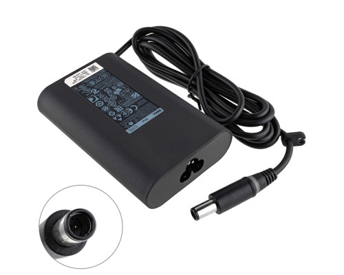 Оригінальний блок живлення для ноутбука DELL 19.5V, 3.34A, 65W, 7.4*5.0-PIN, 3hole, Black, OVALE NBB-78051