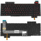 Клавіатура для ноутбука ASUS (FX503 series) rus, black, без фрейма, підсвічування клавіш(оригінал) NBB-81898