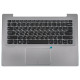 Клавіатура для ноутбука LENOVO (Yoga 520S-14IKB Keyboard+Touchpad+передня панель) rus, silver