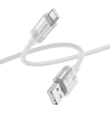 Кабель USB Borofone BU44 Sincero Type-C 3A 1.2m Колір Сiрий 6941991109577