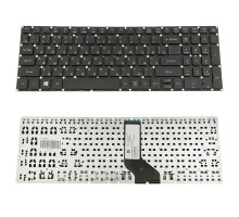 Клавіатура для ноутбука ACER (E5-522, E5-573) rus, black, без фрейма (оригінал) NBB-95174