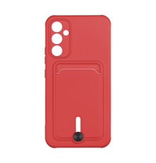 Чохол TPU Colorfull Pocket Card для Samsung Galaxy A34 5G Колір 14.Red 2020000358152