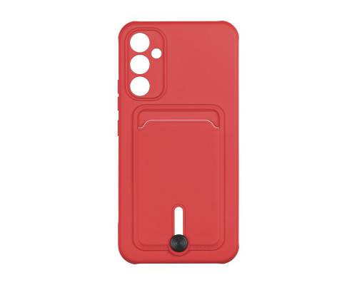 Чохол TPU Colorfull Pocket Card для Samsung Galaxy A34 5G Колір 14.Red 2020000358152