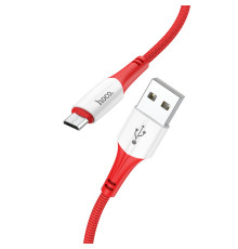 Кабель USB Hoco X70 Ferry Micro 2.4A Колір Червоний 6931474760463