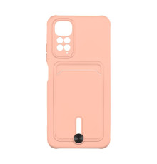 Чохол TPU Colorfull Pocket Card для Xiaomi Redmi Note 11 (Global) / Note 11S 4G Колір 19.Pink sand 2020000357490