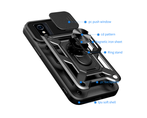 Чехол Armor Guard Shield ZTE Blade L9 Колір Black 2020000442554