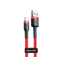 Кабель Baseus Cafule Lightning Cable 2A (3m) red 2001000108565 6953156296299