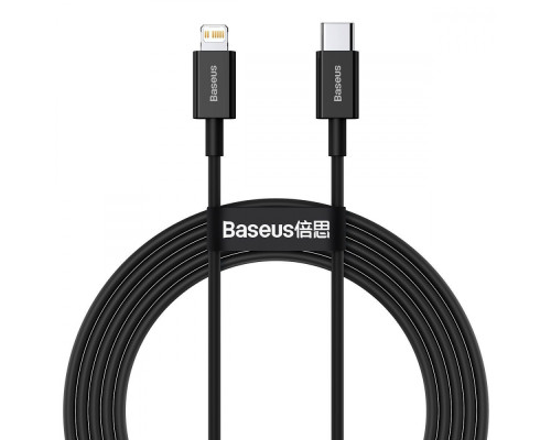 Кабель Baseus Superior Series Fast Charging Type-C to Lightning PD 20W (2m) black