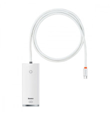 USB-Хаб Baseus Lite Series 4-in-1 (Type-C to USB 3.0*4 ) (1m) white