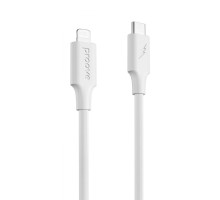 Кабель Proove Striped Silicone Type-C to Lightning (1m) white 2001001957506 6901114336068