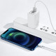 Кабель Baseus Superior Series Fast Charging Lightning 2.4A (0,25m) white