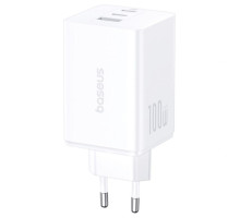 МЗП Baseus EnerFill FE11 Fast Charger 100W ( 2Type-C+USB ) white 2003000310627 6932172690649