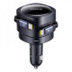 АЗП Baseus Enjoyment Max 60W (Retractable 2xType-C Cables) black 2003000288872 6932172682576