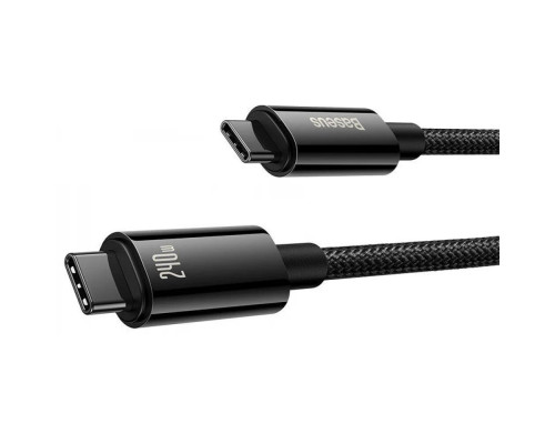 Кабель Baseus Tungsten Gold Fast Charging Type-C to Type-C 240W (2m) black 2001001041717 6932172628833