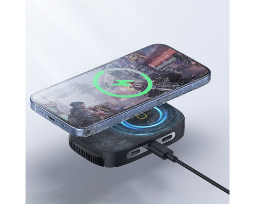 Охолоджувач з бездротовой зарядкою Baseus MagPro 2 Series Ultra-Thin Magnetic black 2003000197983 6932172658304