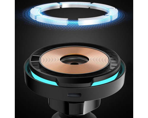 Автомобільний тримач з Бездротовим ЗП Proove Spark Qi2.2 25W black 2003000293241 6901119412804