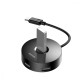 USB-Хаб Baseus Round Box USB to USB 3.0 + 3USB 2.0. black