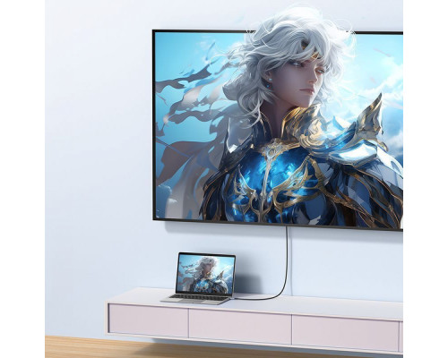 Кабель Baseus High Definition Series Type-C to DP 8K Adapter 1.5m black