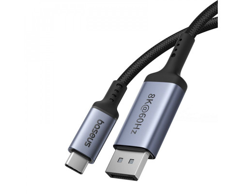 Кабель Baseus High Definition Series Type-C to DP 8K Adapter 1.5m black