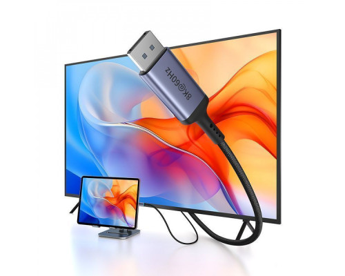 Кабель Baseus High Definition Series Type-C to DP 8K Adapter 1.5m black