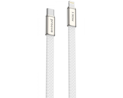 Кабель Proove AirLine Type-C to Lightning 30W (1m) white 2003000298963 6901112424217