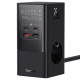 Мережевий фільтр Baseus Power Combo Tower Digital (3*AC+2*USB+2*Type-C 35W 1.5m) black 2003000159615 6932172631918