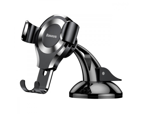 Автомобільний тримач Baseus Osculum Type Gravity Car Mount silver
