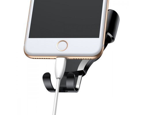 Автомобільний тримач Baseus Osculum Type Gravity Car Mount silver