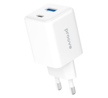 МЗП Proove Pocket GaN 45W (Type-C + USB) white 2003000238631 6901112454443