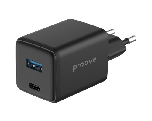 МЗП Proove Pocket GaN 45W (Type-C + USB) white 2003000238631 6901112454443