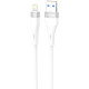 Кабель Proove Light Silicone Plus USB to Lightning 2.4A (1m) white 2003000238679 6901119631175