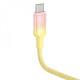 Кабель Baseus Discolor Series Fast Charging Type-C 100W (1m) yellow 2003000212884 6932172668051