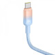 Кабель Baseus Discolor Series Fast Charging Type-C 100W (1m) yellow 2003000212884 6932172668051