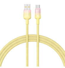 Кабель Baseus Discolor Series Fast Charging Type-C 100W (1m) yellow 2003000212884 6932172668051