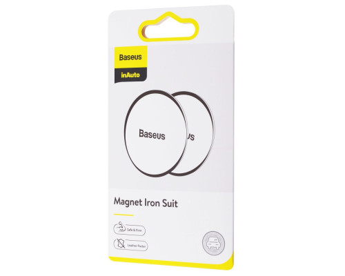 Пластини Baseus Magnet Iron Suit black