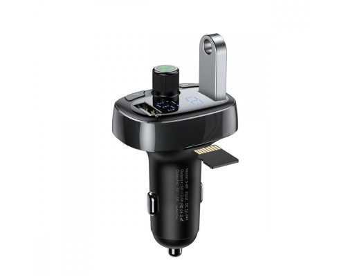 АЗП Baseus FM Launcher S-09 Lite 35W (PD+QC3.0) Type-C+2USB tarnish