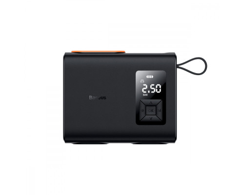 Автомобільний насос Baseus Mega EnergyPump Series Dual Cylinder Wireless black 2001000940974 6932172619381