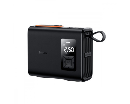 Автомобільний насос Baseus Mega EnergyPump Series Dual Cylinder Wireless black 2001000940974 6932172619381