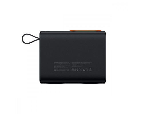 Автомобільний насос Baseus Mega EnergyPump Series Dual Cylinder Wireless black 2001000940974 6932172619381