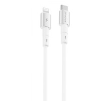 Кабель Proove Silicraft Type-C to Lightning 27W (1m) white 2003000310245 6901115478347