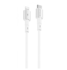 Кабель Proove Silicraft Type-C to Lightning 27W (1m) white 2003000310245 6901115478347