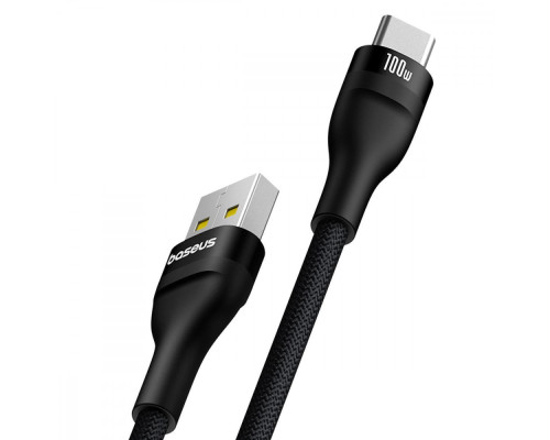 Кабель Baseus Flash 2 USB to Type-C 100W (2m) black 2003000171631 6932172657529