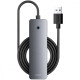USB-Хаб Baseus UltraJoy Series 4-Port HUB Lite (USB to USB3.0*4+Type-C5V) 2m gray 2003000273946 6932172653156