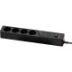 Мережевий фільтр Proove Power Strip P-04C (4 розетки + 2 USB + 4 Type-C) 3М black 2003000320152 6901117328015