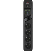 Мережевий фільтр Proove Power Strip P-04C (4 розетки + 2 USB + 4 Type-C) 3М black 2003000320152 6901117328015