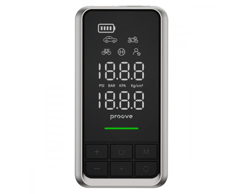 Пусковий Пристрій 2 in 1 + Насос Proove Air Jump 10400mAh 1000A gray 2003000220506 6901116510244