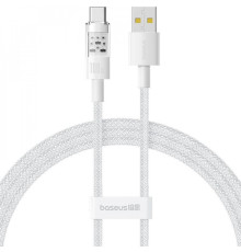 Кабель Baseus Gem Fast-Charging Type-C 100W 1m white 2003000172645 6932172658731