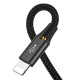 Кабель Baseus Fast 4-in-1 Cable (Lightning+Type-C(2)+Micro) 3.5A (1.2m) black