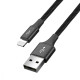 Кабель Baseus Fast 4-in-1 Cable (Lightning+Type-C(2)+Micro) 3.5A (1.2m) black